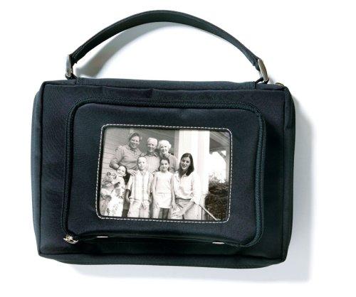Microfiber Photo Pocket Black with Removable Album XL