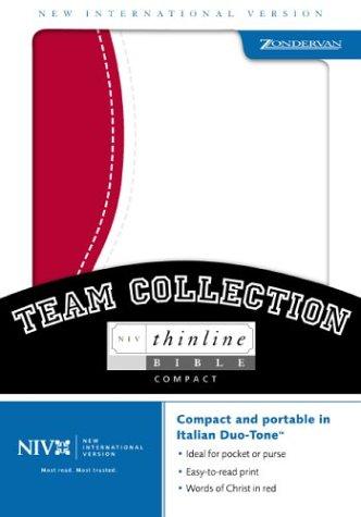 NIV COMP THINLINE TEAM COL RED/WHI