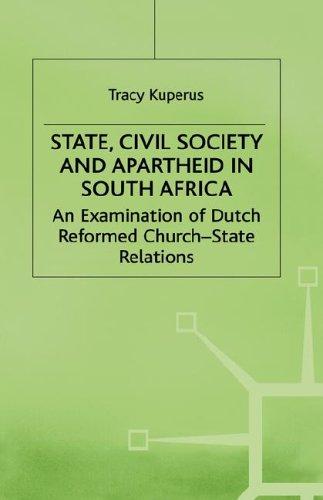 State, civil society, and apartheid in South Africa