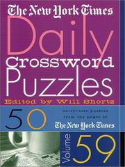 The New York Times Daily Crossword Puzzles Vol. 59 (New York Times Daily Crossword Puzzles)