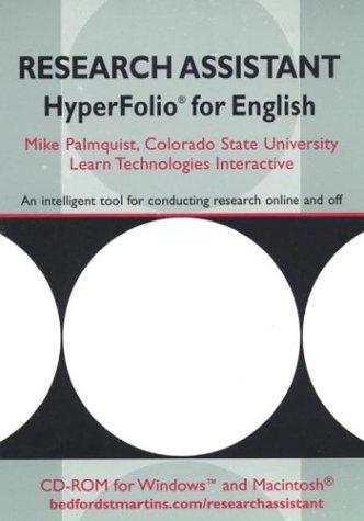 Research Assistant Hyperfolio for English