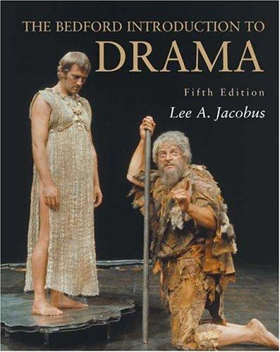 The Bedford Introduction to Drama