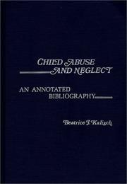 Child abuse and neglect