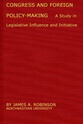 Congress and foreign policy-making