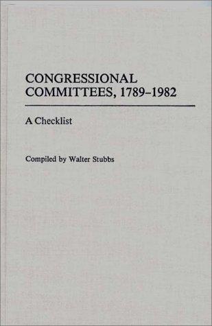 Congressional committees, 1789-1982