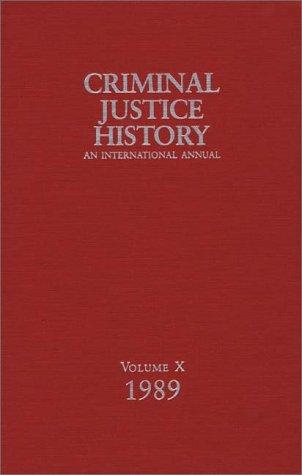 Criminal Justice History