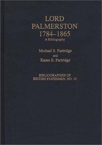 Lord Palmerston, 1784-1865