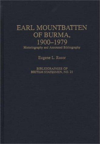 Earl Mountbatten of Burma, 1900-1979