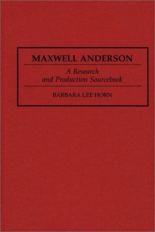 Maxwell Anderson