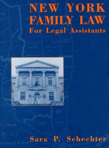 New York family law for legal assistants