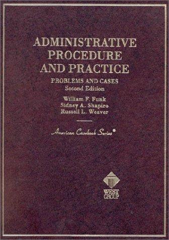 Administrative procedure and practice