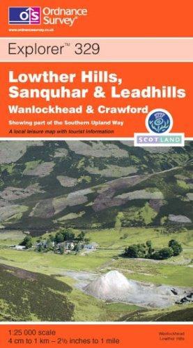 Lowther Hills, Sanquhar and Leadhills (Explorer)