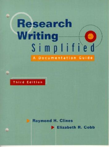 Research writing simplified