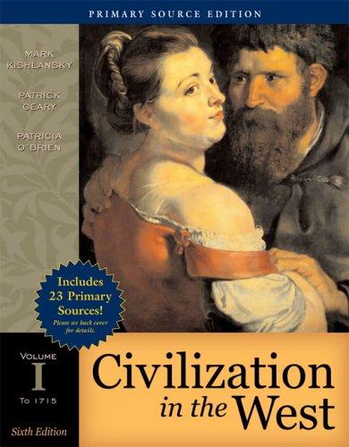 Civilization in the West, Volume I