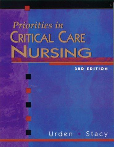 Priorities in critical care nursing