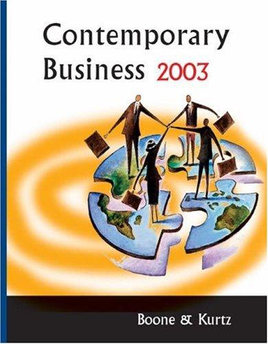 Contemporary business 2003