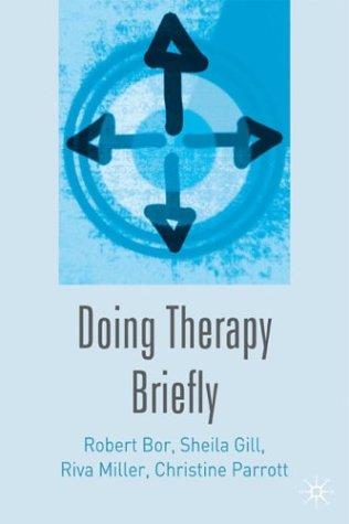 Doing therapy briefly