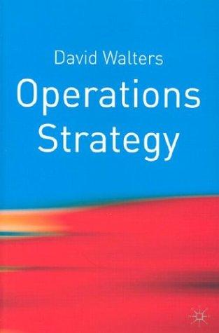 Operations Strategy