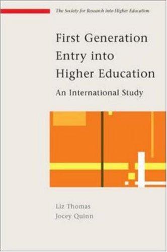First generation entry into higher education