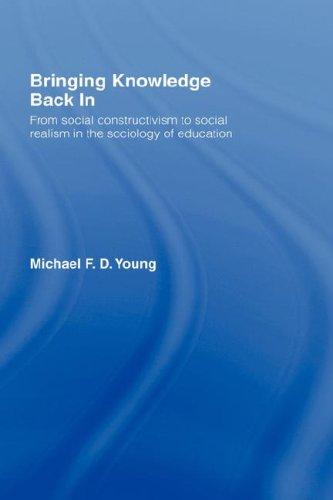 Bringing knowledge back in