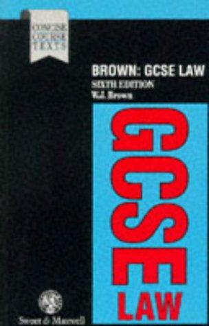 GCSE Law (Concise Course Texts)