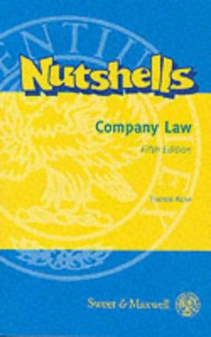 Company Law (Nutshells)