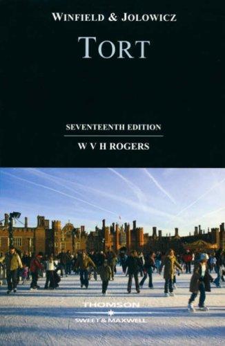 Winfield and Jolowicz on Tort