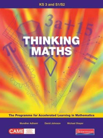 Thinking Maths