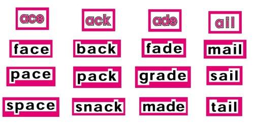 Word Family Words Level 2 Word Wall Words