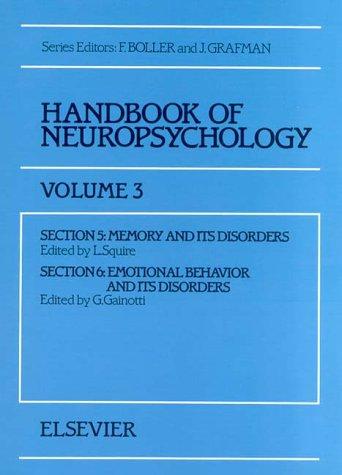 Handbook of Neuropsychology, Volume 3