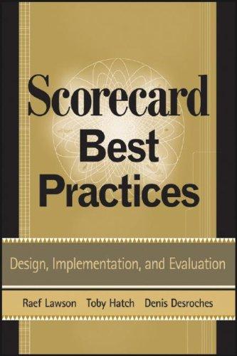 Scorecard best practices