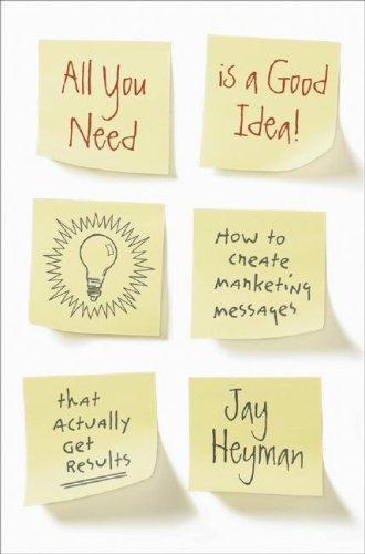 All You Need is a Good Idea!