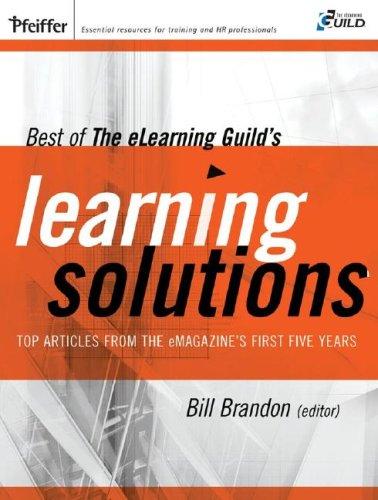 Best of The eLearning Guild's Learning Solutions