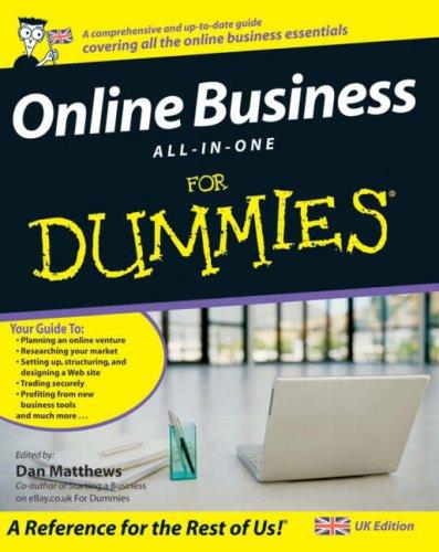 Online Business All-in-one for Dummies