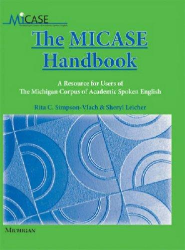The MICASE handbook