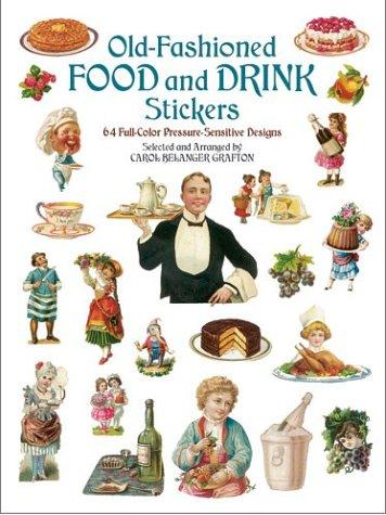 Old-Fashioned Food and Drink Stickers