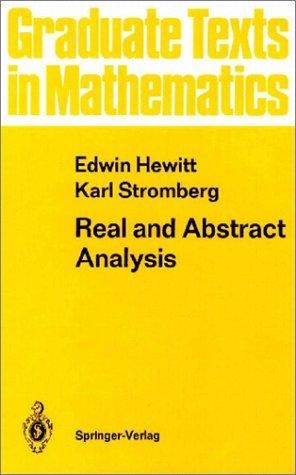 Real and abstract analysis