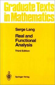 Real and functional analysis