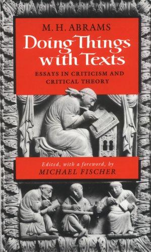 Doing things with texts