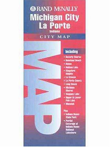 Folded Map-Michigan City & La Porte