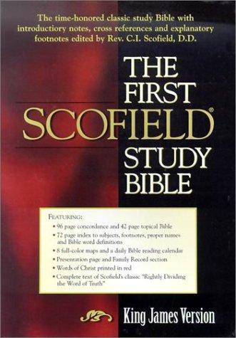 KJV First Scofield Study Bible