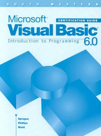 Microsoft Visual Basic 6.0 Certification Guide