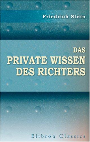 Das private Wissen des Richters