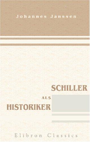 Schiller als Historiker