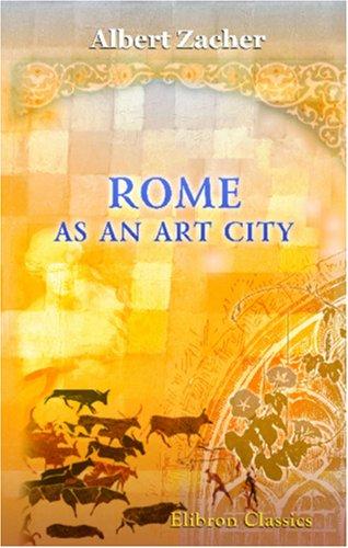 Rome as an Art City