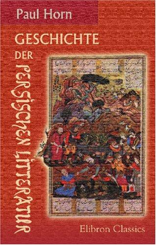 Geschichte der persischen Litteratur