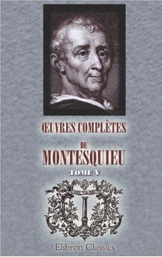 Oeuvres complètes