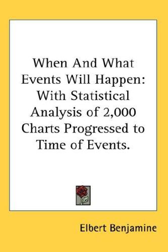When And What Events Will Happen