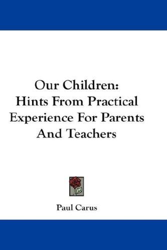 Our children
