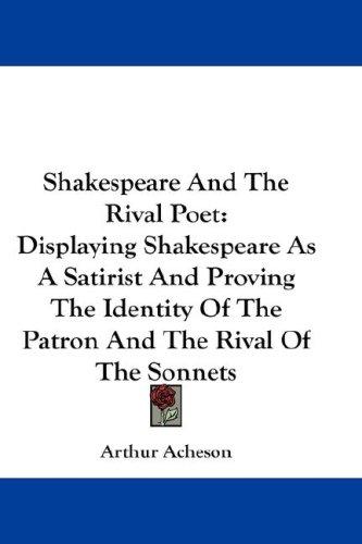 Shakespeare And The Rival Poet
